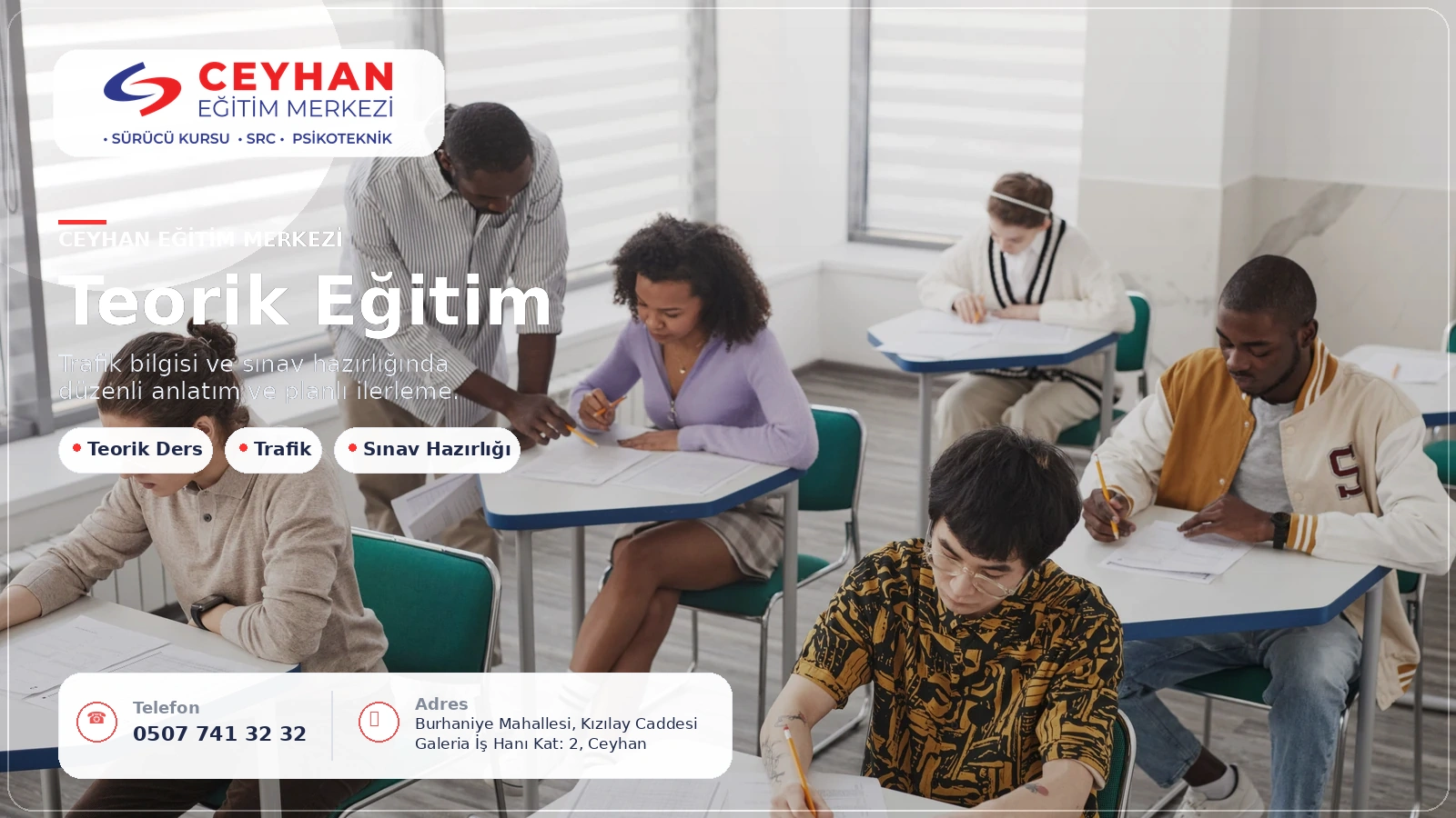 Sürücü kursu sınıf eğitimi