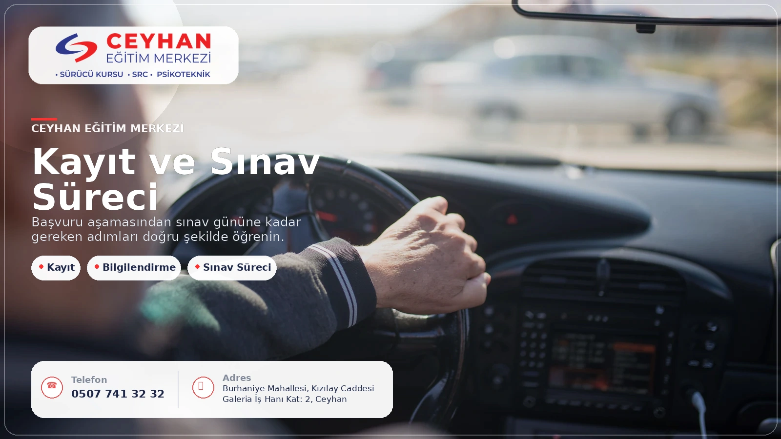 Ehliyet sınavı hazırlığı